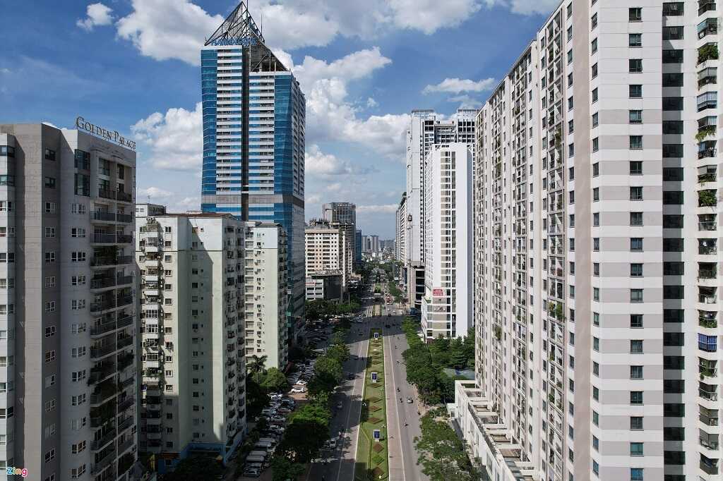 Phố Lê Văn Lương với vị trí đắc địa thì mức giá chung cư sẽ cao hơn